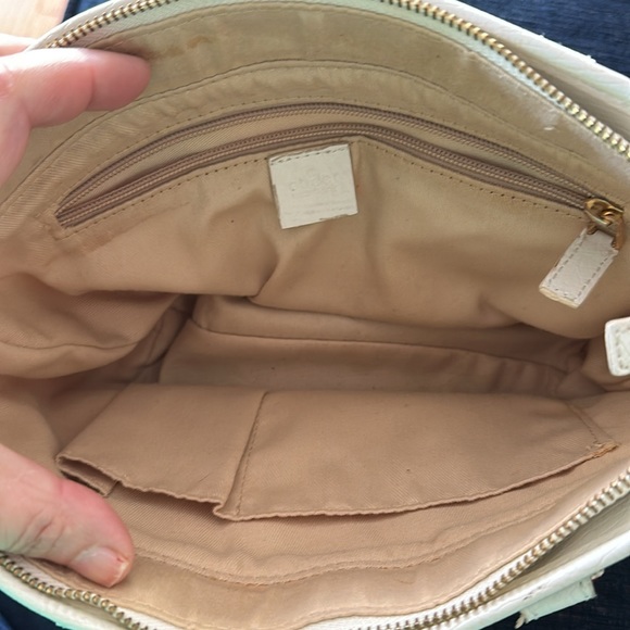 Gucci Cream and Green Tote Bag - Picture 4 of 15